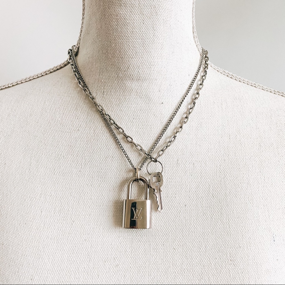 Louis Vuitton Padlock Necklace